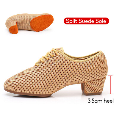 SWDZM sieviešu deju apavi balles deju deju apavi Sieviešu modernās tango kurpes zēniem, meitenēm deju sporta apavi Džeza apavi ar 3,5/5 cm papēžu