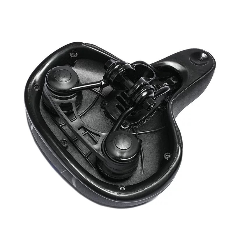 Κάθισμα ποδηλάτου Άνετο & αναπνεύσιμο μαξιλάρι σέλας ποδηλάτου Αδιάβροχο με διπλή απορρόφηση κραδασμών για MTB Mountain Road Bike