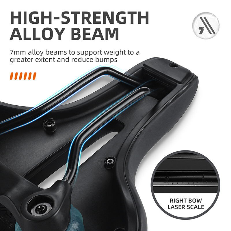 WEST BIKING MTB ποδήλατο ράγα σέλας ποδηλάτου κοίλη αναπνεύσιμη απορρόφηση βροχής μαλακό άνετο σφουγγάρι Casual ποδηλατικό κάθισμα δρόμου