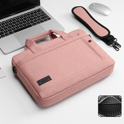 Klēpjdatora soma Sleeve Case Plecu rokassomiņa M1 M2 14 15 15,6 17 collu Macbook Air Pro 13.3 Huawei Asus Dell piezīmjdatoru portfeļi