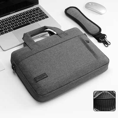 Klēpjdatora soma Sleeve Case Plecu rokassomiņa M1 M2 14 15 15,6 17 collu Macbook Air Pro 13.3 Huawei Asus Dell piezīmjdatoru portfeļi