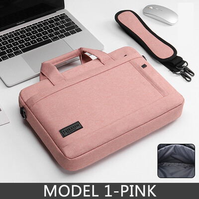 Klēpjdatora soma Sleeve Case Plecu rokassomiņa M1 M2 14 15 15,6 17 collu Macbook Air Pro 13.3 Huawei Asus Dell piezīmjdatoru portfeļi