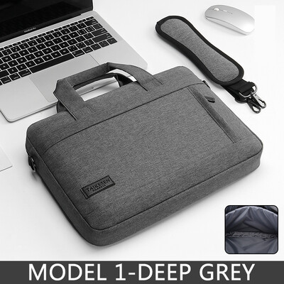 Klēpjdatora soma Sleeve Case Plecu rokassomiņa M1 M2 14 15 15,6 17 collu Macbook Air Pro 13.3 Huawei Asus Dell piezīmjdatoru portfeļi