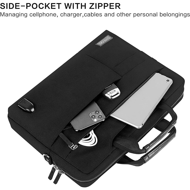 Τσάντα Messenger Χαρτοφύλακα DOMISO 14", 156", 17" ιντσών με θύρα φόρτισης USB