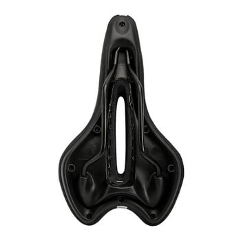 Bike Saddle Gel MTB Mountain Road Велосипедна седалка за мъже, жени PU кожена силиконова удобна мека удароустойчива велосипедна възглавница