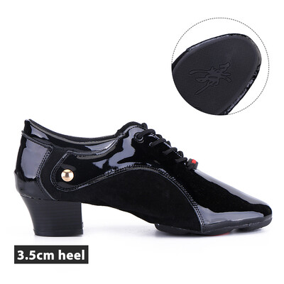 HROYL Unisex deju apavi vīriešiem zēniem sievietēm latīņu balles mūsdienu tango un džeza deju treniņu apavi Salsas skolotāju prakses apavi