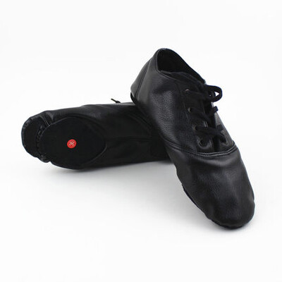 Izpārdošana bērniem 28–45 gadu vecuma PU ādas džeza apavi sievietēm, deju damen schuhe dizains, mīkstas mežģīnes, sieviešu prakses skolotāja baleta Džeza baleta apavi