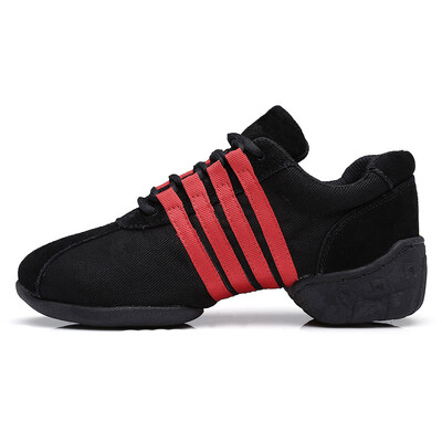 HROYL Dance kedas Unisex sporta deju apavi Sieviešu meitenes Mūsdienu sporta Hip Hop Džeza kedas Kurpes Salsa Square Deju apavi