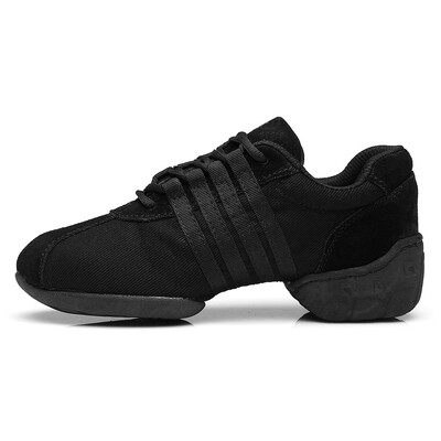 HROYL Dance kedas Unisex sporta deju apavi Sieviešu meitenes Mūsdienu sporta Hip Hop Džeza kedas Kurpes Salsa Square Deju apavi