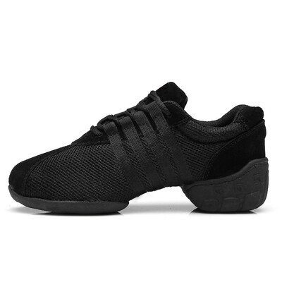 HROYL Dance kedas Unisex sporta deju apavi Sieviešu meitenes Mūsdienu sporta Hip Hop Džeza kedas Kurpes Salsa Square Deju apavi