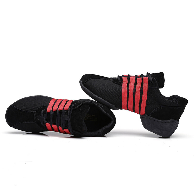 HROYL Dance Sneakers Unisex Αθλητικά Παπούτσια Χορού Γυναικεία Κορίτσια Μοντέρνα Αθλητικά Hip Hop Jazz Sneakers Παπούτσια Salsa Square χορευτικά παπούτσια