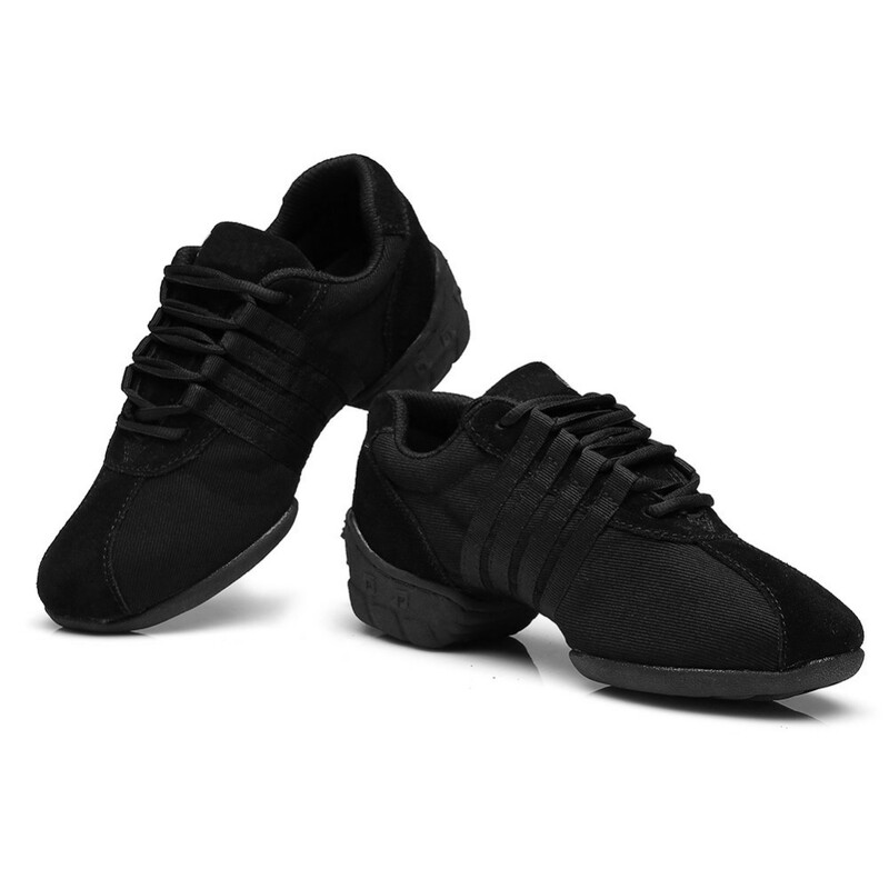 HROYL Dance Sneakers Unisex Αθλητικά Παπούτσια Χορού Γυναικεία Κορίτσια Μοντέρνα Αθλητικά Hip Hop Jazz Sneakers Παπούτσια Salsa Square χορευτικά παπούτσια
