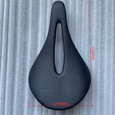Jaunie BALUGOE oglekļa+ādas šosejas velosēdekļi MTB velosipēda segli kalnu velosipēdu sacīkšu sēdekļu PU elpojošs, mīksts sēdekļa spilvens