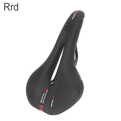 R722 Velosipēdu Seglu ceļa MTB Dobs Velosipēda Sēdeklis 270X145mm Elpojošs Melns PU Velosipēda spilvens Mīksts Sacīkšu Velosipēda Seglu velosipēda daļas