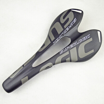 superlogic 3K Full Carbon Fibre Bicycle Seddle Road MTB Bike Carbon Set Seat Matt velosipēda spilvens 275*143mm riteņbraukšanas daļas