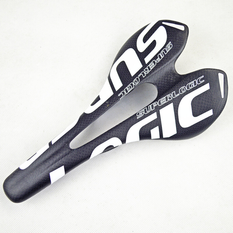 superlogic 3K Full Carbon Fiber Bicycle Saddle Road MTB Bike Carbon Saddle Seat Ματ μαξιλάρι ποδηλάτου 275*143mm ποδηλατικά ανταλλακτικά
