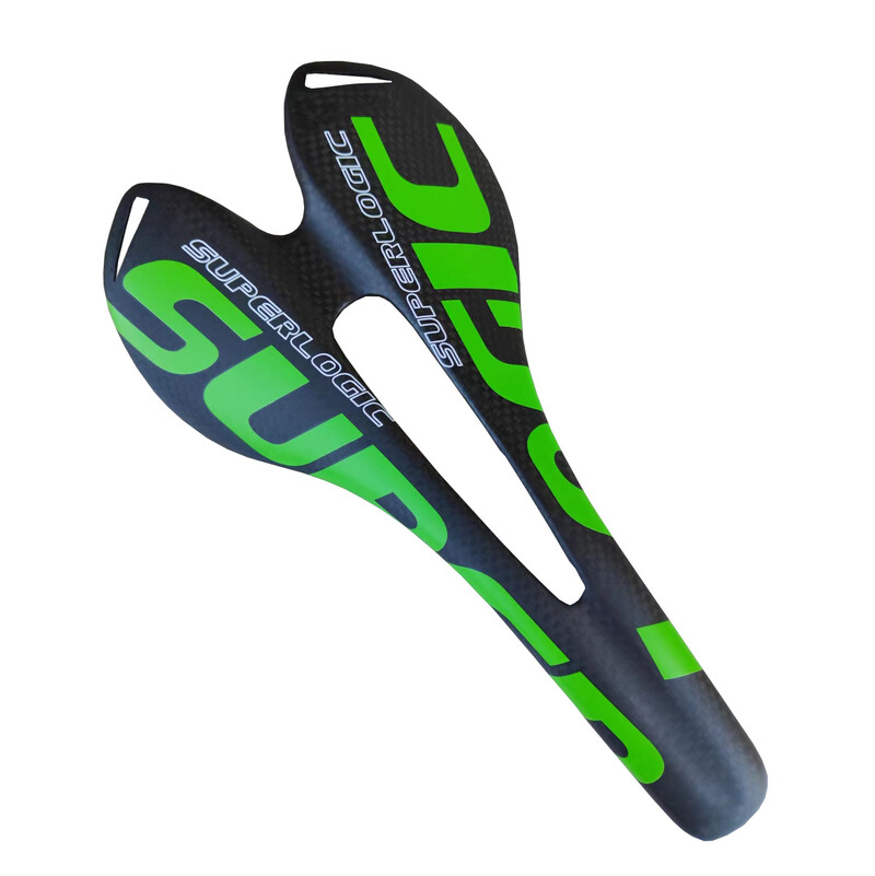 superlogic 3K Full Carbon Fiber Bicycle Saddle Road MTB Bike Carbon Saddle Seat Ματ μαξιλάρι ποδηλάτου 275*143mm ποδηλατικά ανταλλακτικά