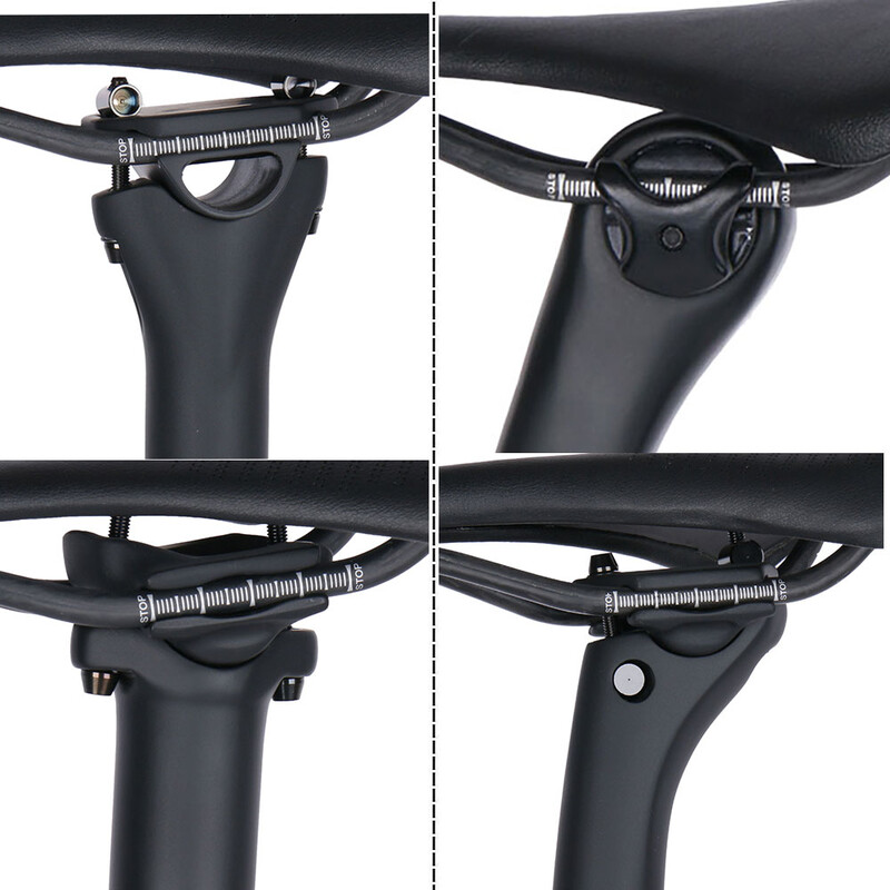 ELITAONE Road/Mtb Bike Saddle 240x143mm Carbon Fiber Round Rail 7*7mm Super Light 89g 3143ER