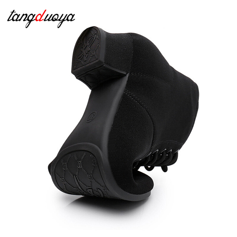 Νέα γυναικεία χορευτικά λάτιν παπούτσια χορού Τζαζ Μοντέρνα παπούτσια χορού Ψηλά κορυφαία μπότες χορού Μαύρα αθλητικά αθλητικά τζαζ χορευτικά αθλητικά παπούτσια