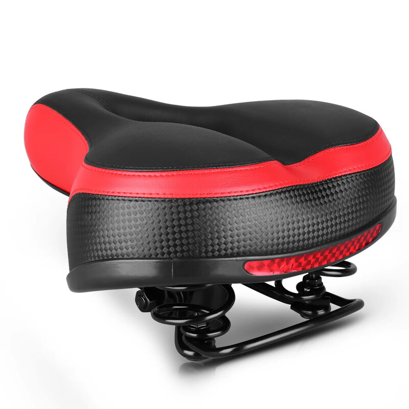 Νέο Bicycle 3d Gel Saddle Extra Wide Comfort Ultra Soft Saddle Mountain Bike Soft Padded Silicone Seat Pad Bike Ανταλλακτικά 2023