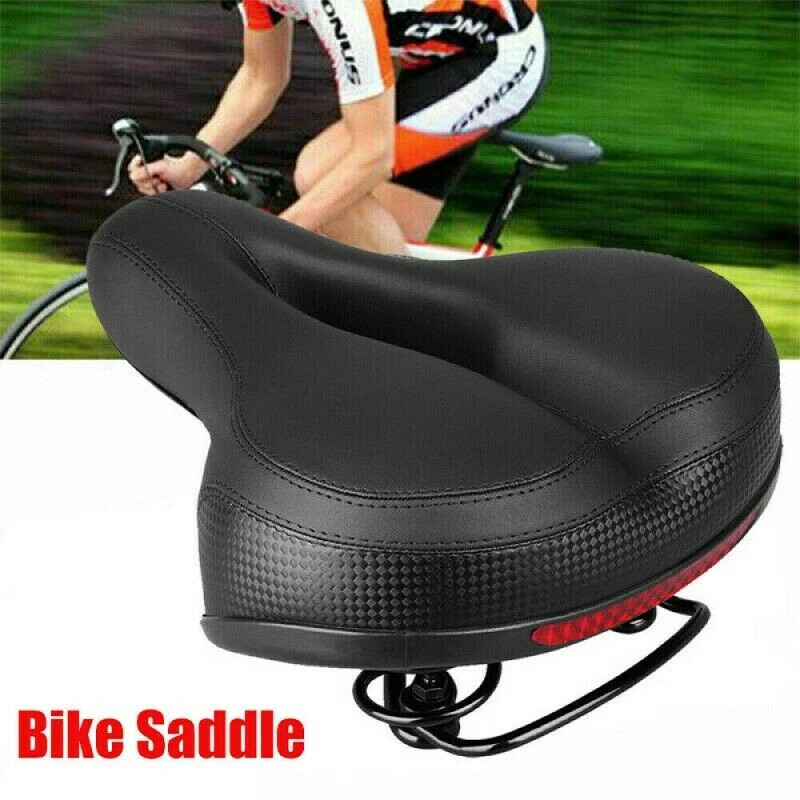Νέο Bicycle 3d Gel Saddle Extra Wide Comfort Ultra Soft Saddle Mountain Bike Soft Padded Silicone Seat Pad Bike Ανταλλακτικά 2023