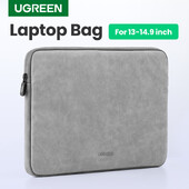 UGREEN klēpjdatora soma Macbook Pro Air 13,9 14,9 collu apvalkam HP Lenovo iPad ūdensizturīga piezīmjdatora pārsega pārnēsāšanas soma