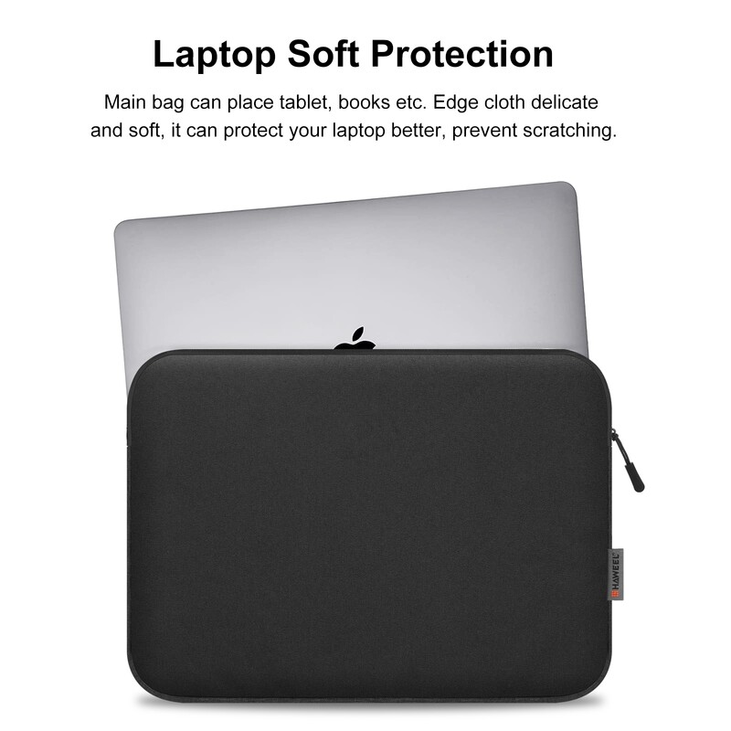 HAWEEL klēpjdatora uzmavas futrālis 11 13 15 16 collas HP DELL piezīmjdatora somiņai soma Macbook Air Pro 13.3 triecienizturīgs futrālis