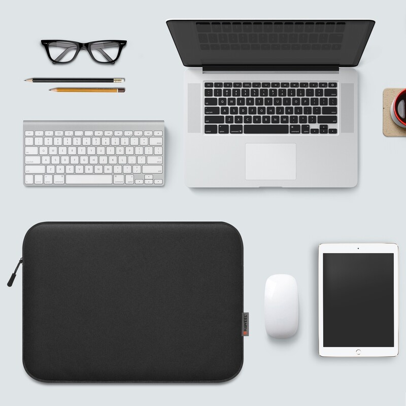 HAWEEL klēpjdatora uzmavas futrālis 11 13 15 16 collas HP DELL piezīmjdatora somiņai soma Macbook Air Pro 13.3 triecienizturīgs futrālis