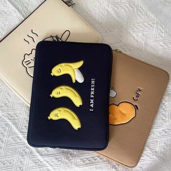 Компютърни аксесоари Ins Cute Laptop Sleeves 13 13.3 14 15 15.6 Inch Cover for Macbook Air M213.6 Pro16 Удароустойчива чанта