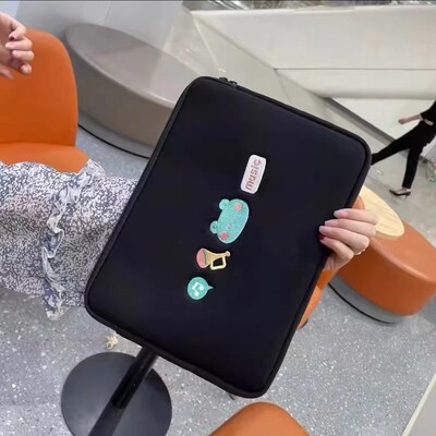 Datoru piederumi Iekš pievilcīgās klēpjdatora uzmavas 13 13,3 14 15 15,6 collu vāciņš priekš Macbook Air M213.6 Pro16 triecienizturīgs maisiņš
