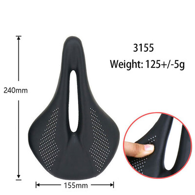 ELITA ONE Carbon Segli MTB/Road Bike Segli Super Light Leather Carbon Cushions 96g