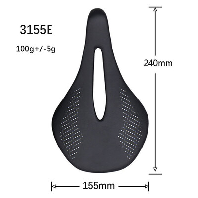 ELITA ONE Carbon Segli MTB/Road Bike Segli Super Light Leather Carbon Cushions 96g