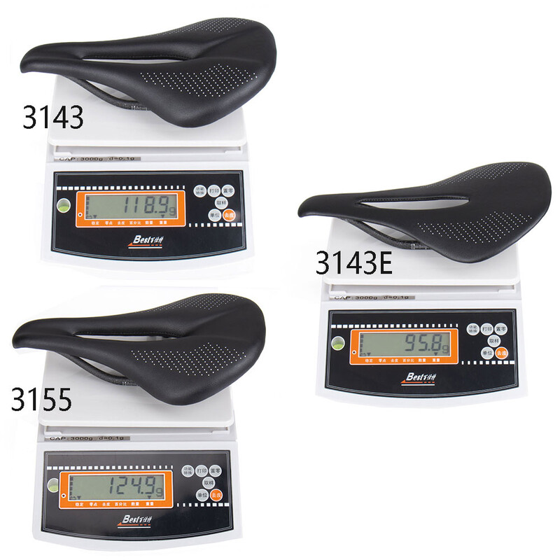 ELITA ONE Carbon Saddle MTB/Road Bike Saddle Super Light Leather Carbon Cushions 96g