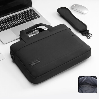 Бизнес чанта за лаптоп Sleeve Case Калъф за рамо за Macbook Air pro 13 14 15.6 17 инча ASUS Lenovo Dell Huawei чанта