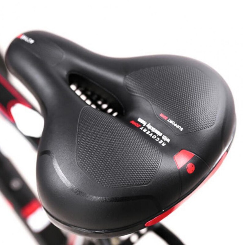 Ērts velosipēda sēdeklis Ergonomisks velosipēda sēdeklis plats velosipēda sēdekļa nomaiņa Ērts atmiņas putas iekštelpām/āram