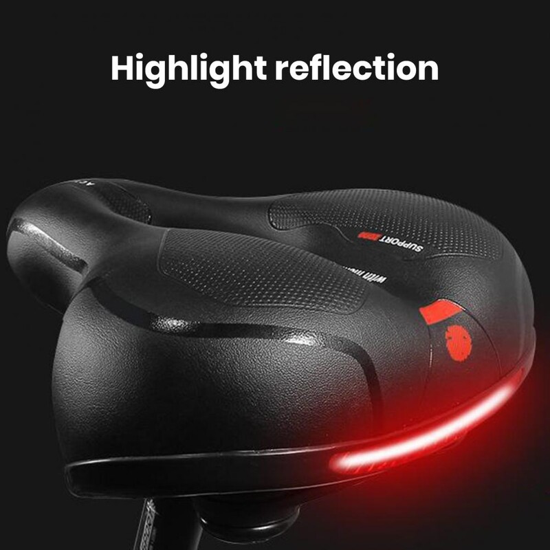 Ērts velosipēda sēdeklis Ergonomisks velosipēda sēdeklis plats velosipēda sēdekļa nomaiņa Ērts atmiņas putas iekštelpām/āram