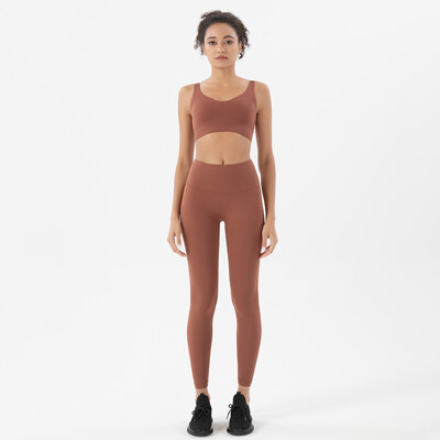 SOISOU neilona treniņtērpi Sieviešu jogas komplekts sporta tērps sporta zāle fitnesa krūšturi legingi Sieviešu atpūtas apģērbi Crop Tops Sexy 18 Colors