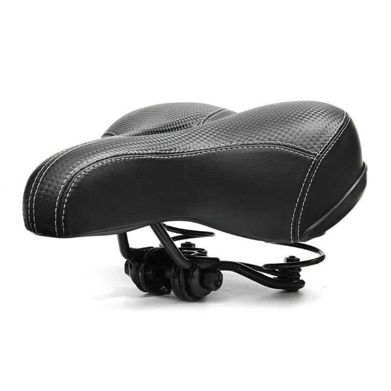 1/2GB velosipēda sēdekļa dobs, elpojošs ādas amortizators ceļu kalnu velosipēdam, mīkstie spilvenu spilventiņi riteņbraukšanai