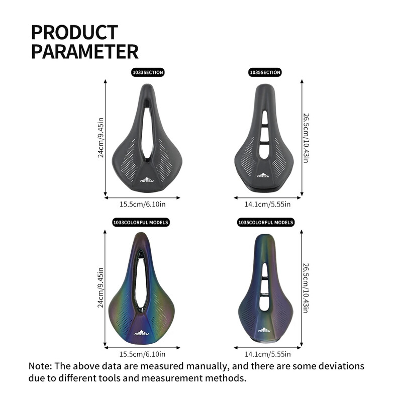 MOTSUV MTB kalnu šosejas velosipēda sēdeklis, ērts gēla velosipēda sēdeklis, triecienizturīgs riteņbraukšanas spilvens, vingrošanas velosipēda sēdeklis vīriešiem sievietēm