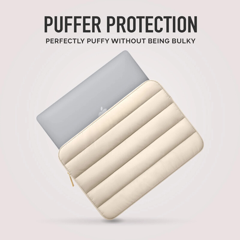 Jauns Puffy klēpjdatora piedurkņu pārsega soma 11 12 13 14 15 collu Candy Color datoru somas somas priekš Ipad Macbook Asus HP Lenovo