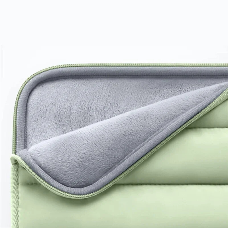 Jauns Puffy klēpjdatora piedurkņu pārsega soma 11 12 13 14 15 collu Candy Color datoru somas somas priekš Ipad Macbook Asus HP Lenovo