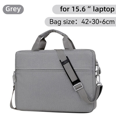 Klēpjdatoru somas piedurkņu soma 14/15,6 collu piezīmjdatora maciņam Macbook Air Pro planšetdatoram ūdensizturīgai pārnēsājamai ceļojumu datora rokassomiņai