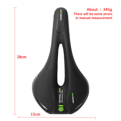 Dobu komforta velosipēda sēdekļu elpojošs sēdekļa spilvens Triecienizturīgs ūdensnecaurlaidīgs Ergonomika MTB šosejas velosipēdu sēdekļu velosipēda piederumi