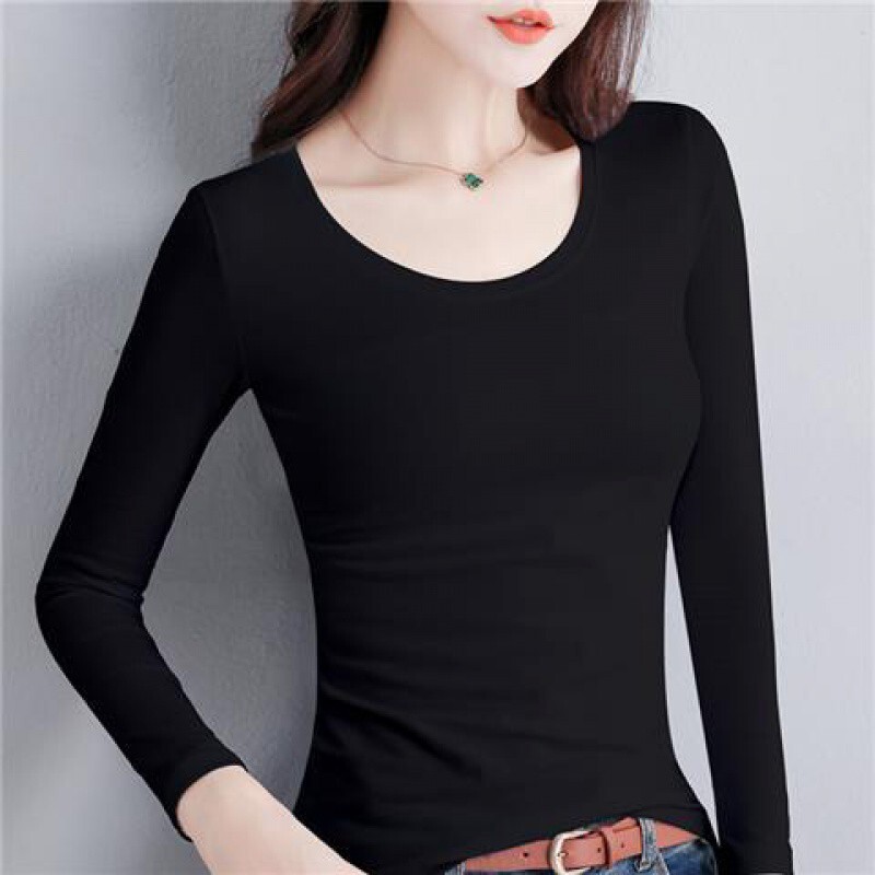 MRMT 2024 Visiškai nauji moteriški marškinėliai ilgomis rankovėmis Moteriški marškinėliai Moteriški marškinėliai, skirti moterims, ploni apatiniai marškinėliai.