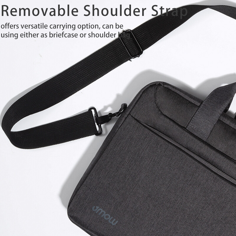 Biznesa klēpjdatora somas piedurknes futrālis vīriešu plecu rokassomiņa priekš Macbook Air Pro M3 15,6 16 collu ASUS Lenovo Dell Huawei Acer Xiaomi HP