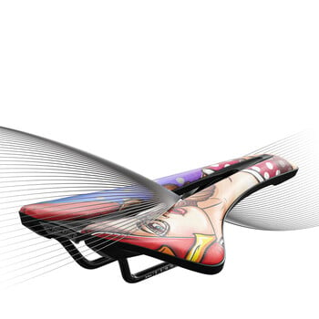 ENLEE Bicycle Hollow Seat Personality Trend Κοντή μύτη Mountain Bike Road Saddle Cushion 12 Patterns