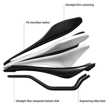 ENLEE Bicycle Hollow Seat Personality Trend Κοντή μύτη Mountain Bike Road Saddle Cushion 12 Patterns