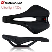 KOCEVLO Dimension 143 oglekļa sēdeklis īpaši viegls 120g elpojošs ērts sēdekļa spilvens velosipēdu sacīkšu sēdekļu oglekļa sliedes