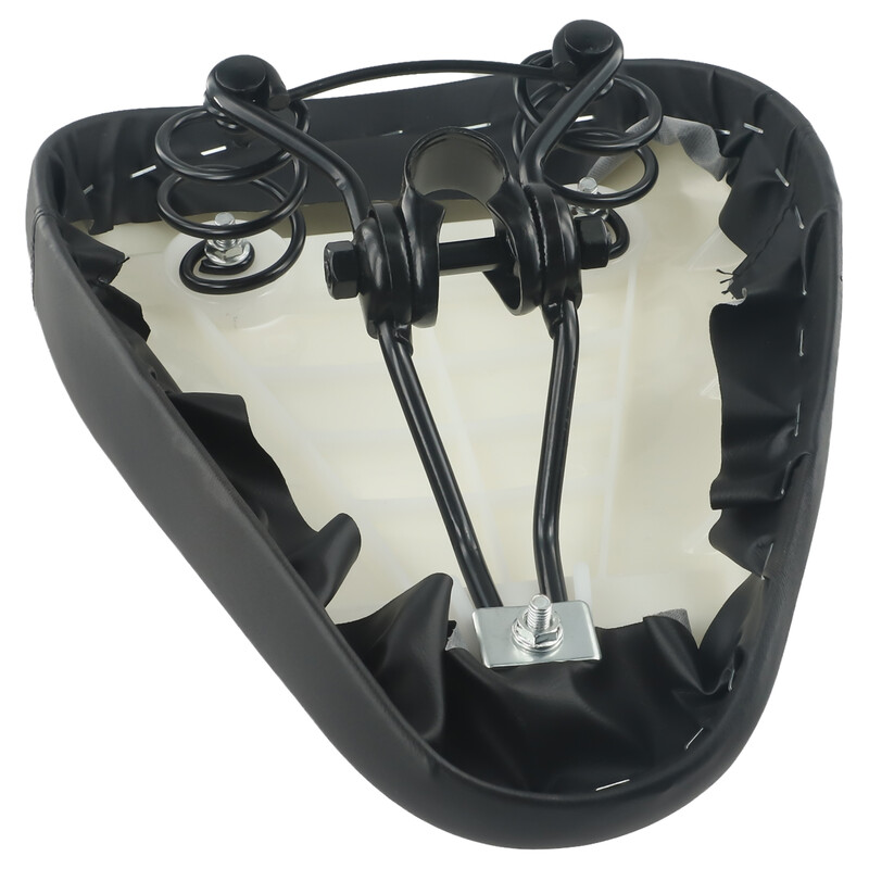 1 gab. Plašs ērts velosipēda elektriskais velosipēds sporta sēdekļa spilventiņu spilvens ar dubultu atsperu E-velosipēda sēdekļa caurules piederumi