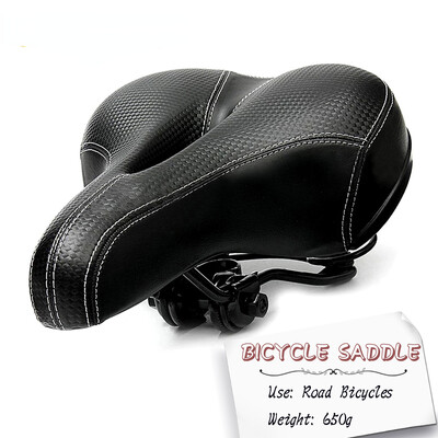 Big Saddle Bicycle Seat Cushion Mountain Bike Road Bike Wide Seat Αξεσουάρ ποδηλάτου Αμορτισέρ Κοίλα αναπνέοντα εξαρτήματα ποδηλασίας